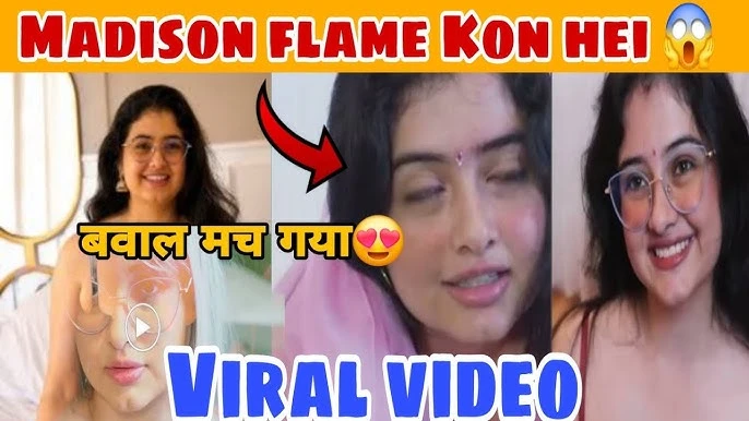 Madison Flame Viral Video Telegram Link , Madison Flame Viral Videos Link